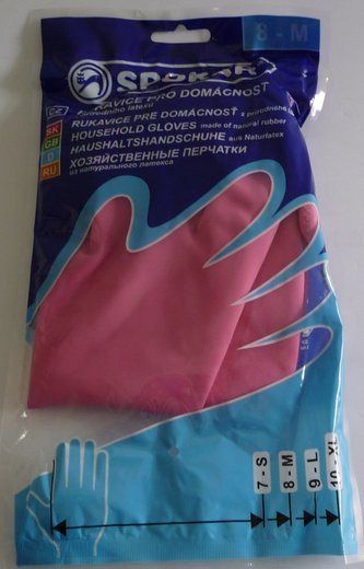 Spokar - Rukavice pre domácnosť M