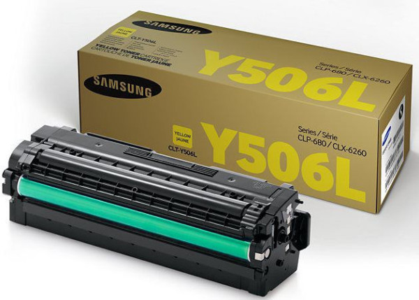 Samsung originálny toner CLT-Y506L yellow pre CLP-680, CLX 6260, 3500str.