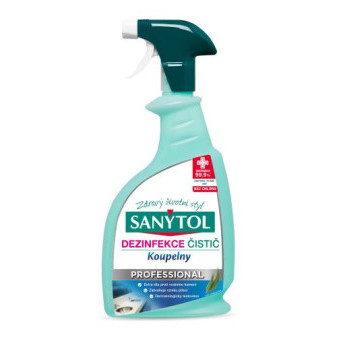 Sanytol dezinfekčný čistič kúpeľne vôňa eukalyptus 750ml