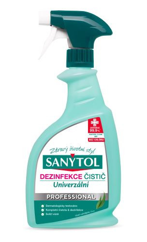 Sanytol dezinfekcia univerzálny čistič Professional Eukalyptus, 750ml
