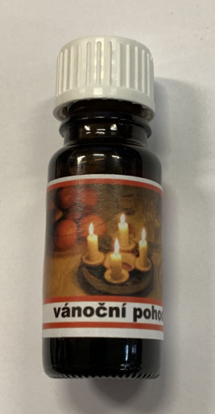 Olej do aromalampy, vonnej esencie, Vianočná pohoda, 10ml