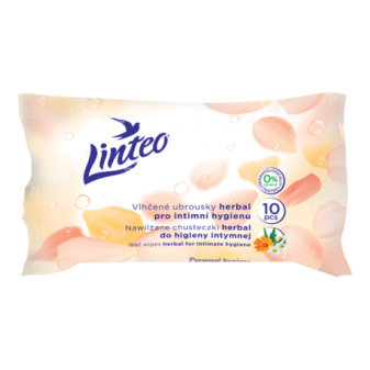 Vlhčené obrúsky Linteo intim 10ks