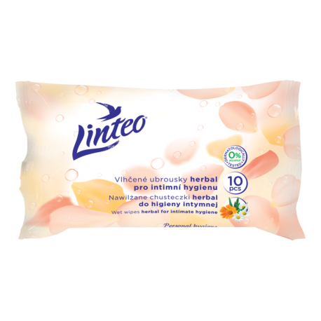 Vlhčené obrúsky Linteo intim 10ks